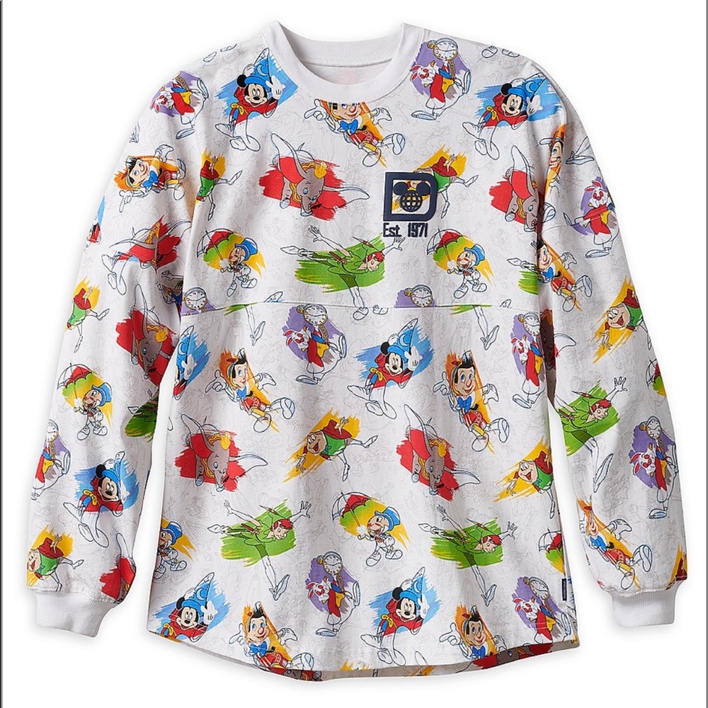 Disney Ink & Paint Spirit Jersey WDW Small